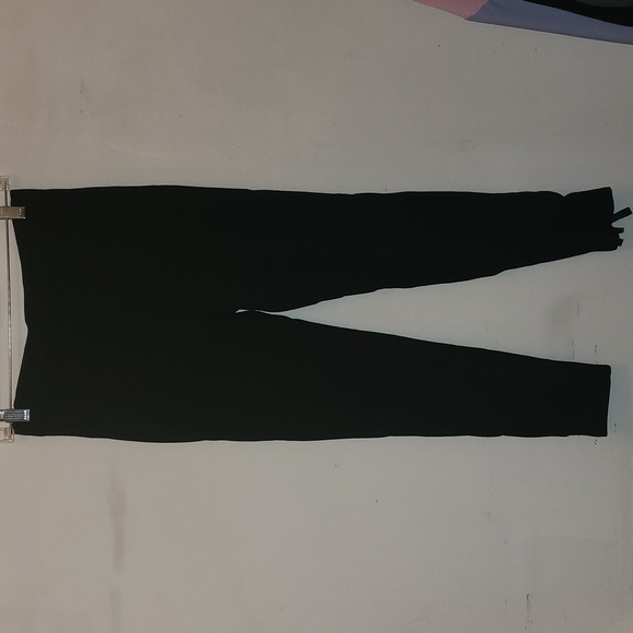 Bebe Black Back Lace up Legging - Picture 1 of 6